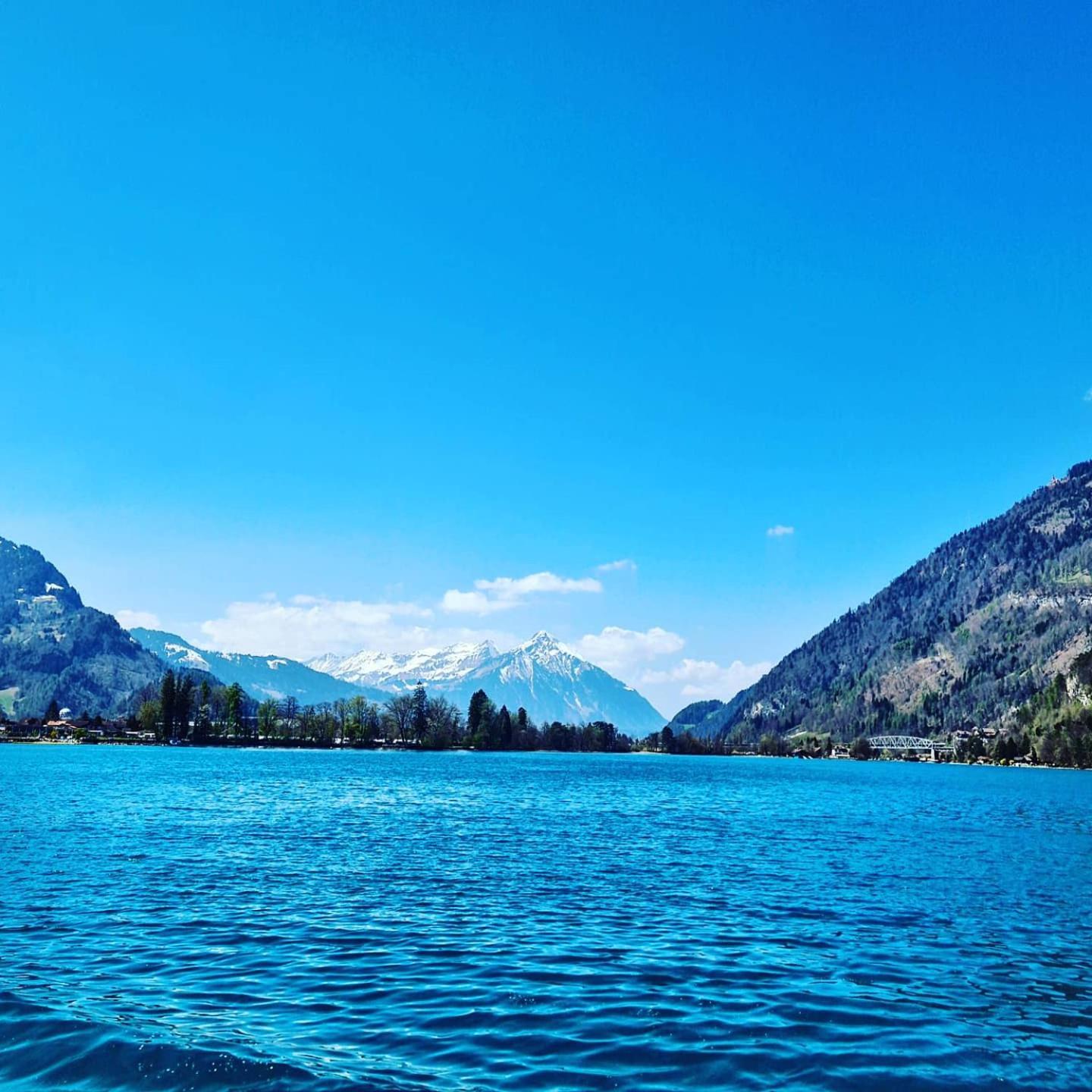 Chalet Lilo 2 Zimmer Top Mountain View Beatenberg Bagian luar foto